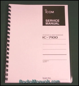 Icom IC-7100 Service Manual